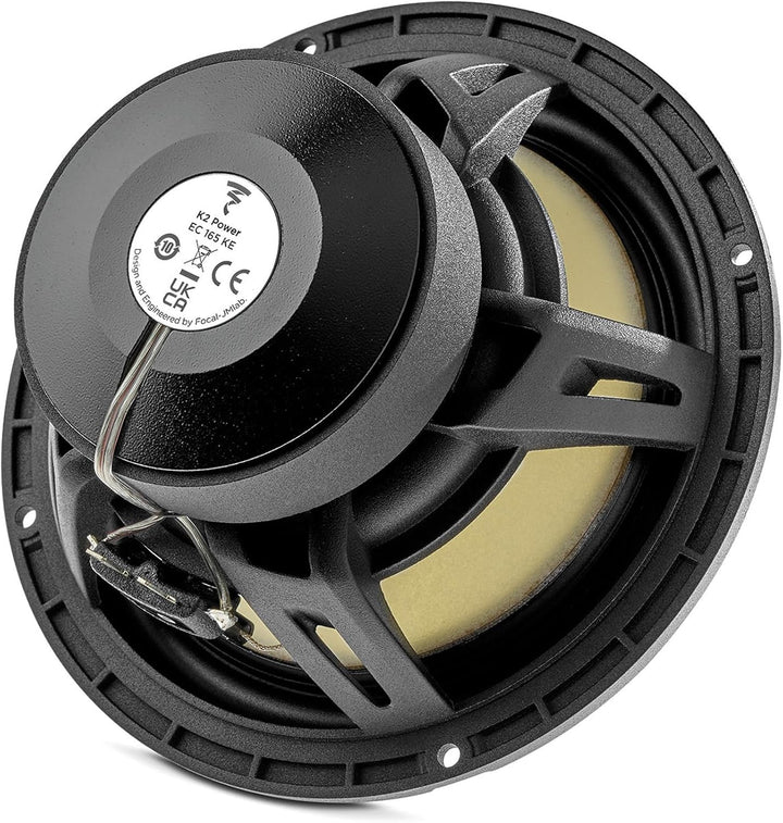 Focal EC 165 KE - K2 EVO 16,5 cm Koaxial-Lautsprecher-Kit - Paar
