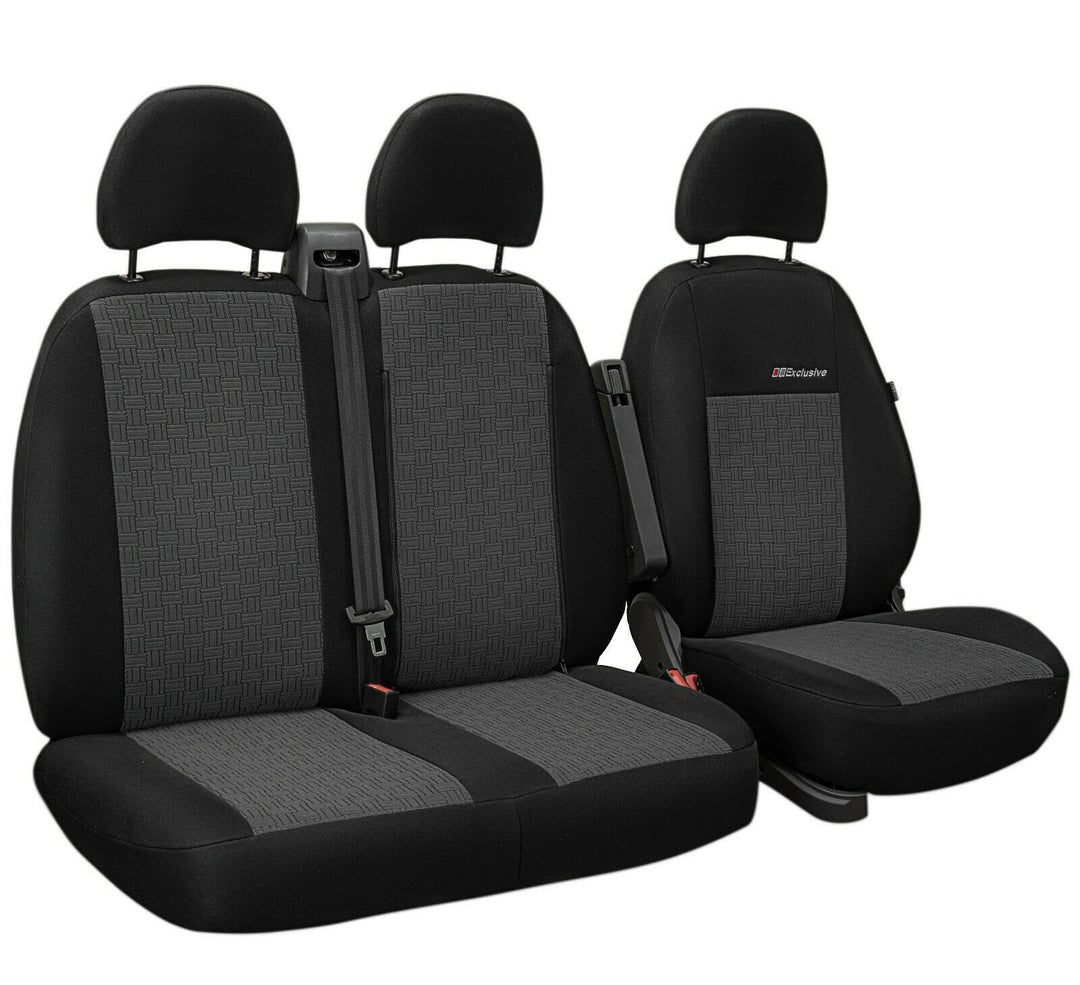 ERJOT Bus AKR-EXC Massgefertigte Autobezüge Sitzbezüge für Bus Transporter VW T6 (Sitzbezüg Fahrersi