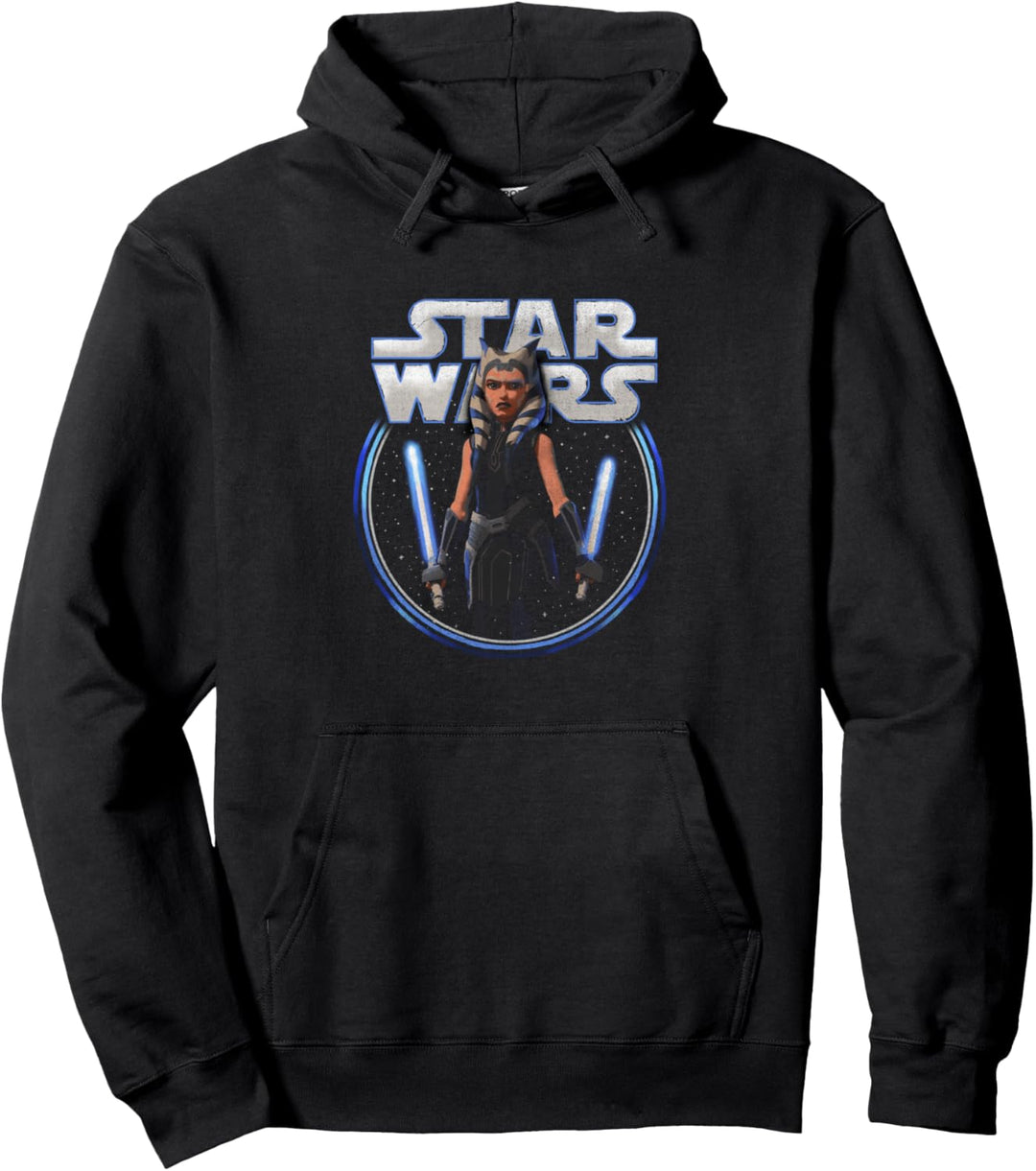Star Wars: The Clone Wars Ahsoka Dual Wield Portrait Pullover Hoodie