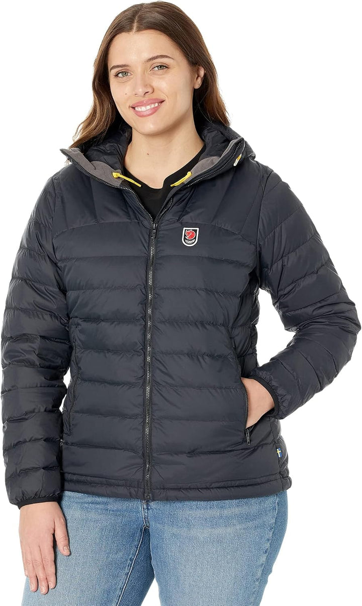 Fjällräven Damen Expedition Pack Down Hoodie W Jacket XS Schwarz, XS Schwarz