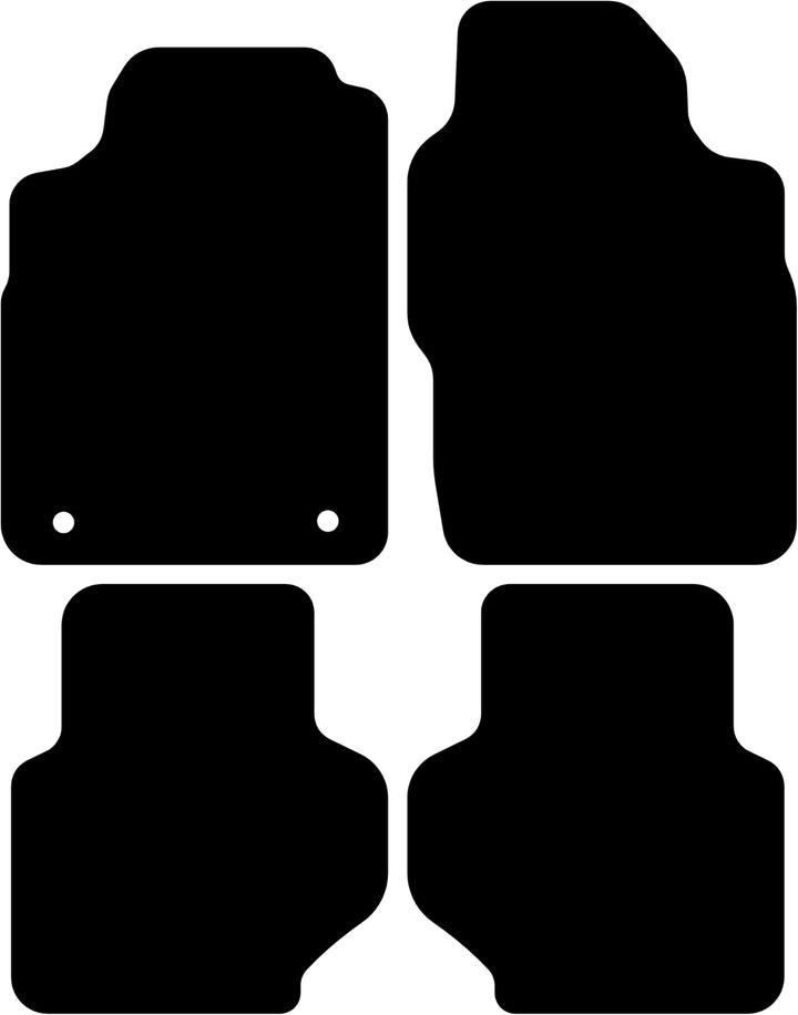 Fussmatten passend für Ford Escort Mk4 1986-1990 Passend zur Ausführung: Mk4 | Qualität: Basic Basic