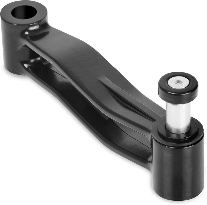 Duronic DML5 BK Monitorarm, Erweiterung für Monitor Halterung, Geeignet für Bildschirme bis 27 Zoll,