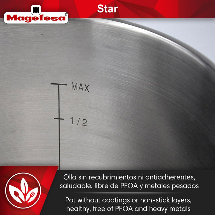 Magefesa Star Schnellkochtopf, 6 l