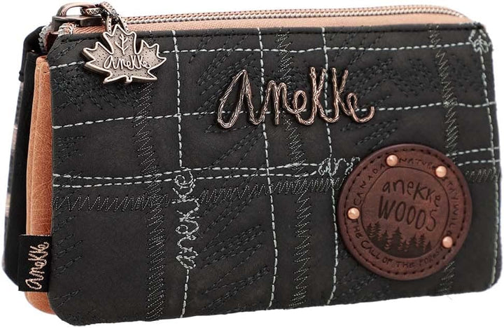 Anekke 35619-015 Wild Medium Triple Wallet - 100% PU, bunt, Einheitsgrösse Einheitsgrösse Bunt, Einh