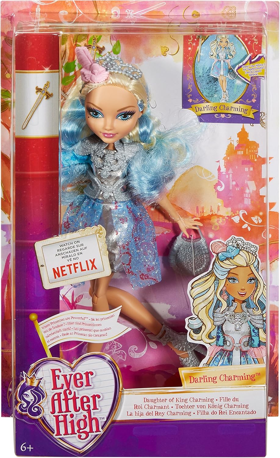 Mattel Ever After High CDH58 - Modepuppen, Darling Charming