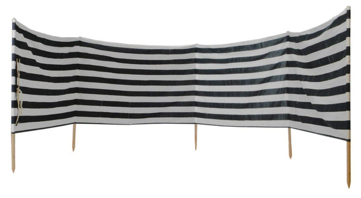Idena Beach Wind Screen/Windschutz 5 x 0.80 m 1x blau / weiss 1, 1x blau / weiß 1