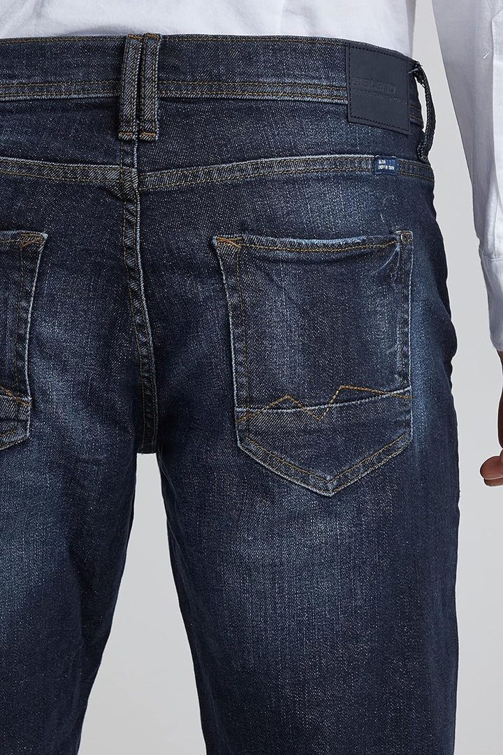 Blend 20711004 Herren Jeans Hose Denim mit Stretch 5-Pocket Blizzard Fit Regular Fit, Grösse:33/34,