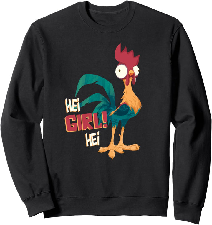 Disney Moana Hei Hei Chicken Hei Girl Hei Sweatshirt