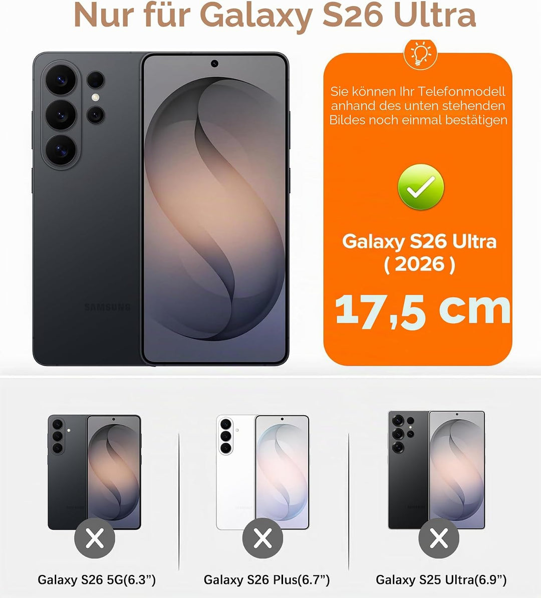 Ultradünne Hülle für Samsung Galaxy S26 Ultra 5G, Extrem Dünn Matte S26 Ultra Handyhülle PC Schale K