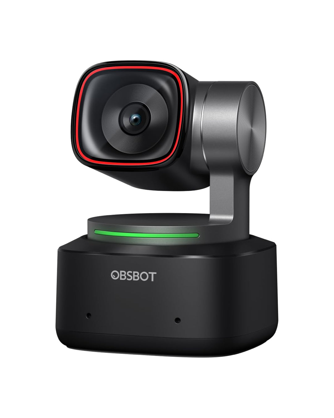 OBSBOT Tiny 2 - PTZ 4K Webcam mit KI-Tracking, Sprachsteuerung, Gestensteuerung, Autofokus, USB3.0,
