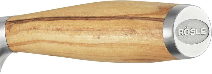 RÖSLE Santokumesser Artesano, Hochwertiges Küchenmesser zum feinen Schneiden von Fleisch, Fisch und