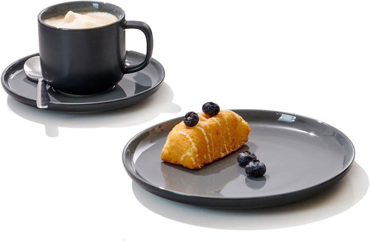 Ritzenhoff & Breker Kaffeeservice Jasper, 12-teilig Schwarz (0316605-6816bdb0), Schwarz (0316605-681