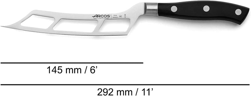 Arcos 232800 Serie Riviera - Käsemesser - Klinge aus Nitrum geschmiedetem Edelstahl 145 mm - HandGri