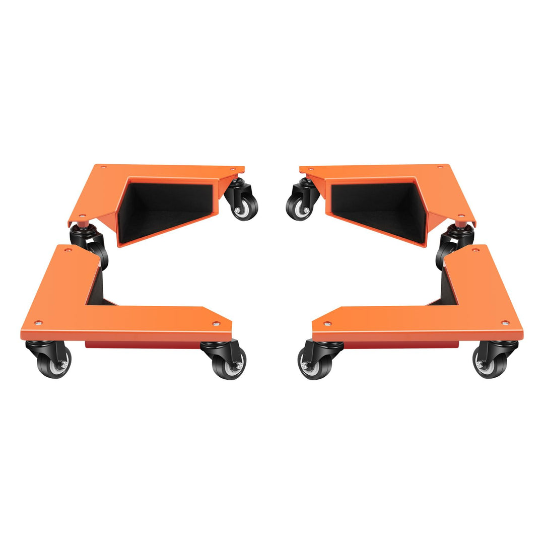 4 Stück Eckenroller Set Möbel Transportrollen Set Möbelrollen Schwerlast Tragkraft 639 kg Möbel Doll