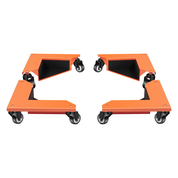 4 Stück Eckenroller Set Möbel Transportrollen Set Möbelrollen Schwerlast Tragkraft 639 kg Möbel Doll