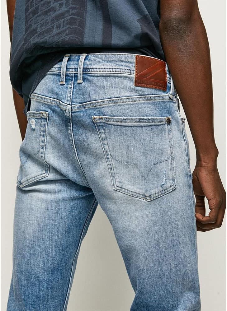 Pepe Jeans Herren Hatch Reg Sunfade Jeans, 28W / 32L