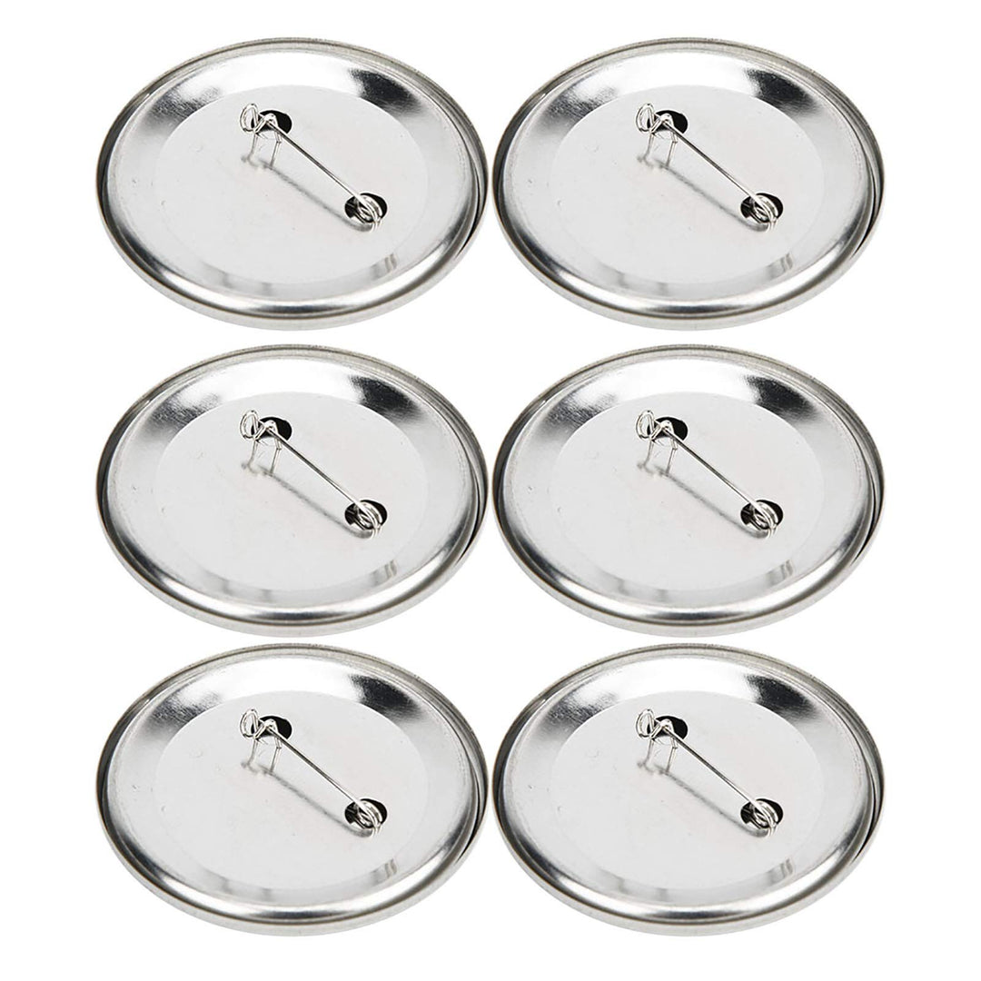 Buttonrohlinge 56Mm,100 Sets 56 Mm Anstecknadeln,Knopfteile,Abzeichenherstellungszubehör,Diy-Bastelm