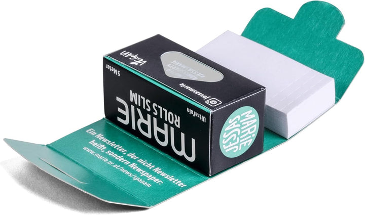 MARIE® Rolls Slim COMBI mit Tips 5 Meter x 20 Rolls | Longpapers und Tips zum Drehen in individuelle
