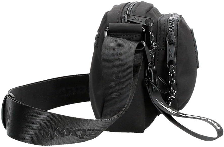 Reebok Damen Elsie Gepäck- Kuriertasche, Bandolera Schwarz