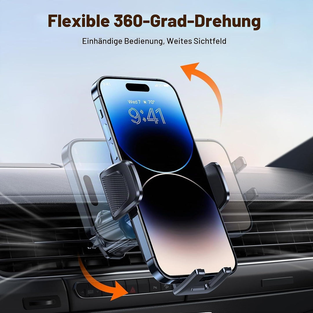 Miracase Handyhalterung Auto Handyhalter fürs Auto Lüftung Universale KFZ Smartphone Halter für iPho