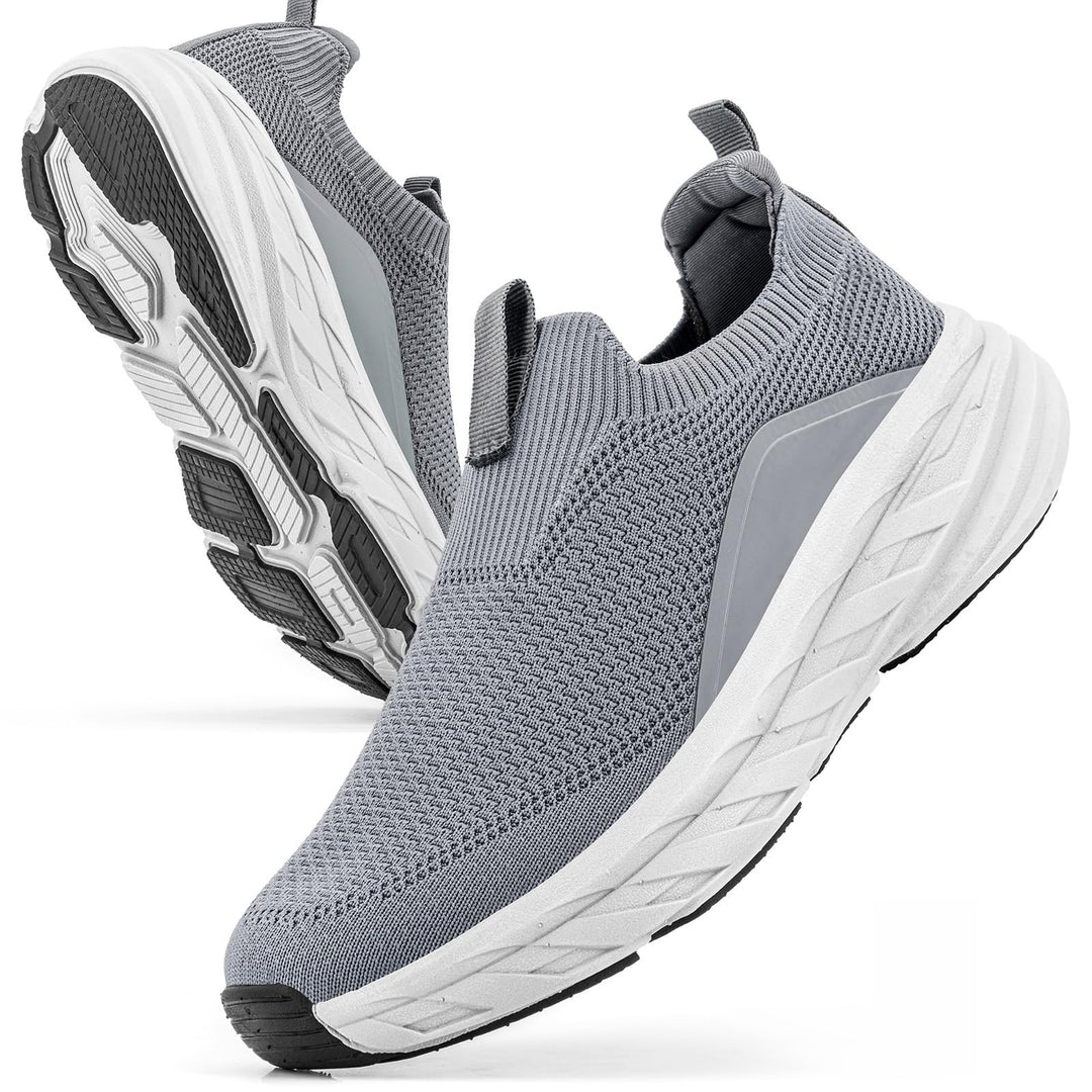 Sosenfer Slip On Sneaker Herren Ohne Schnürsenkel Schuhe Sportschuhe Laufschuhe Leichte Atmungsaktiv