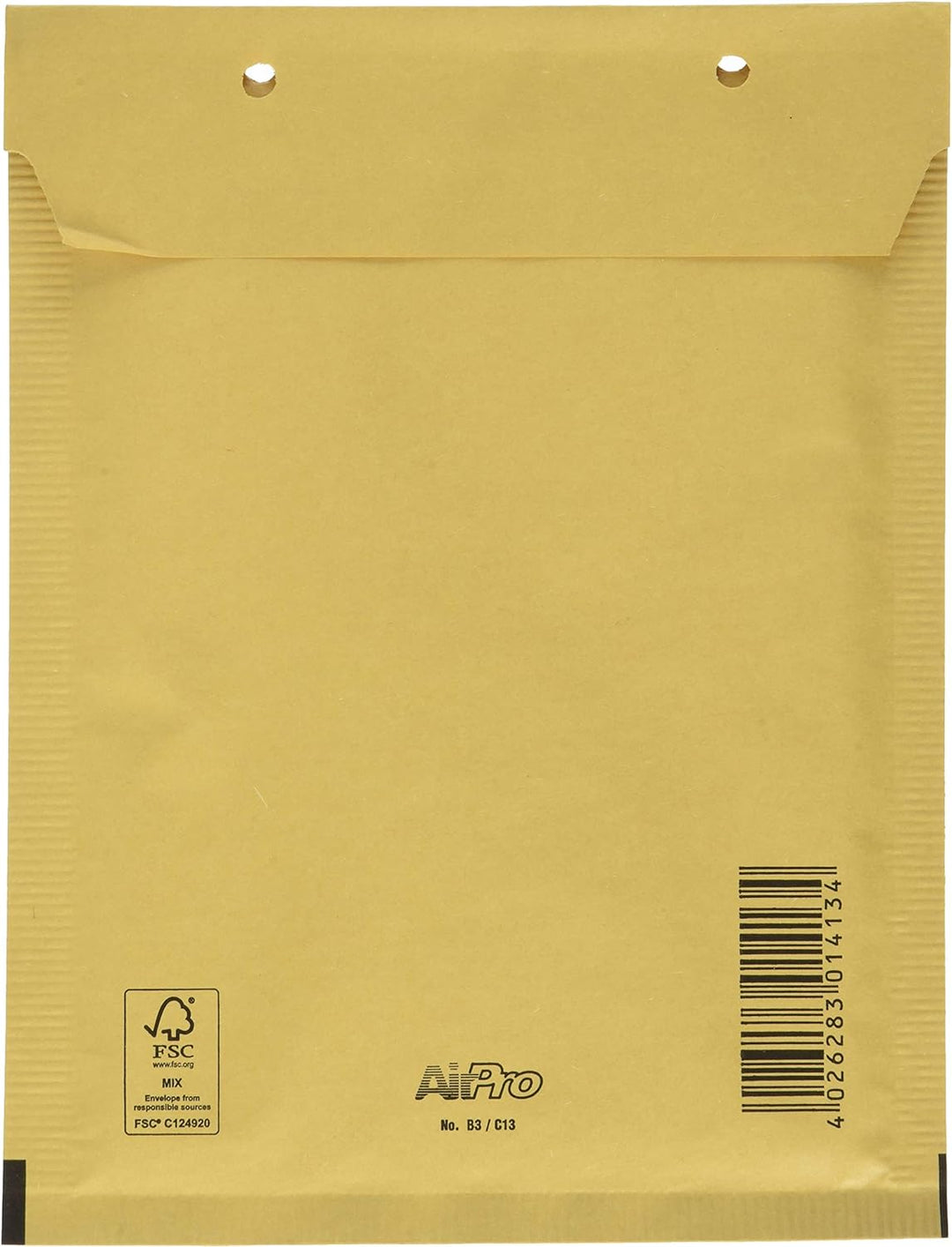 AirPro Luftpolstertasche Grösse B13 (225x170x5mm) haftklebend braun 80g FSC 100 Stück braun B13 (150