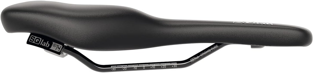 SQlab Unisex – Erwachsene 610 M-d Active Trekking MTB Tour & Travel Fahrradsattel 14 cm Single, 14 c