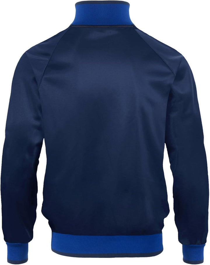 Chelsea FC - Jungen Trainingsjacke im Retro-Design - Geschenk für Fussballfans 2-3 Jahre Marineblau,