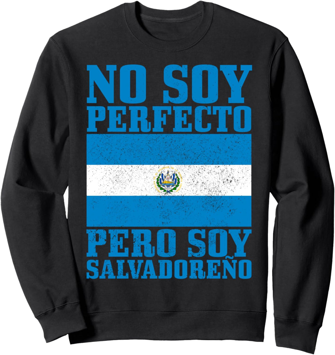 Salvadoreno El Salvadorianische Flagge Pride Vintage Sweatshirt