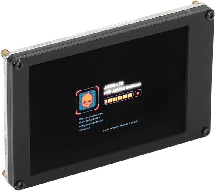3,5-Zoll-IPS-LCD-Monitor-Display IPS-Monitor-Subscreen mit USB-Schnittstelle und Halterung LCD-Bilds