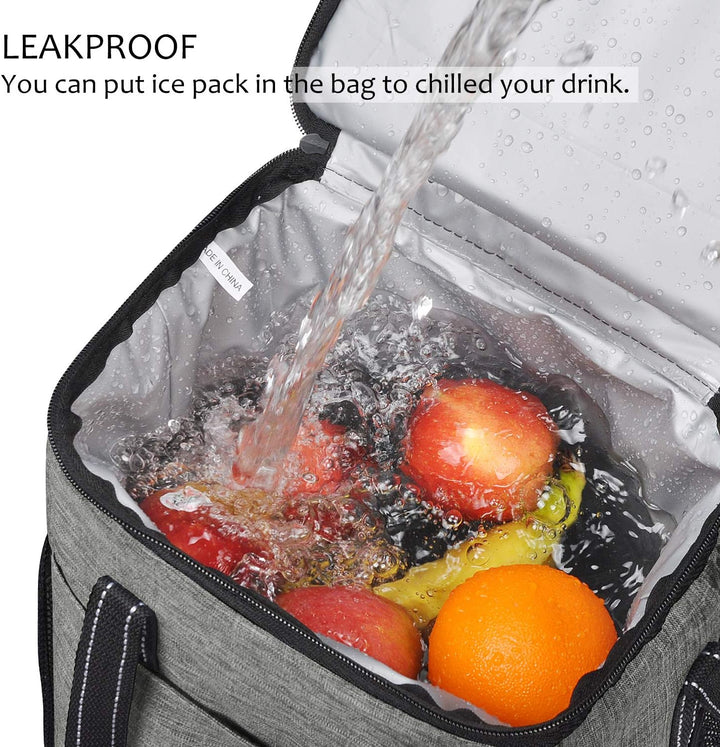 Kato Tirrinia Kühltasche Klein- Flaschenträger für Wein &amp; Bier, gepolsterte weinkühltasche mit isoli
