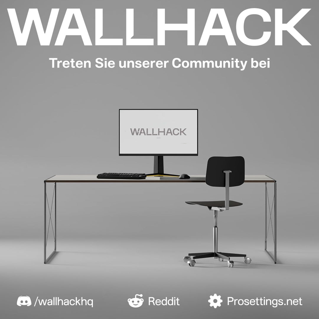 Wallhack UHMW-PE Maus Dot-Skates | Premium Skates für Gaming Mäuse | Ultra-Glattes Gleiten auf Stoff