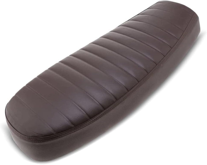 Sitzbank kompatibel für Cafe-Racer + Scrambler Umbau Craftride SL5 Flat dunkel braun