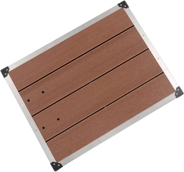 vidaXL Garten Duschwanne mit Lattendesign für 1 Person Bodenelement für Solardusche Gartendusche Poo