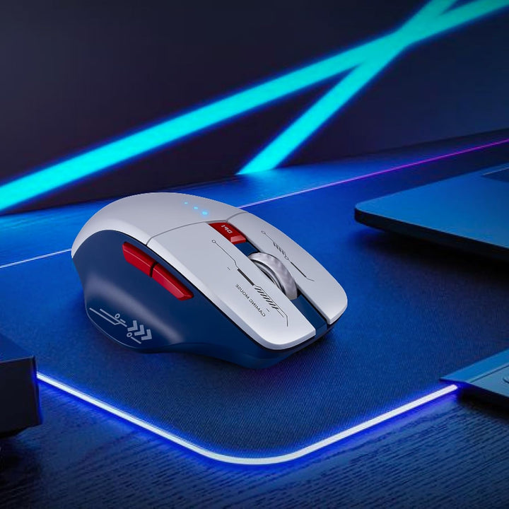 Defender Tisa GM-126 Kabellose Gaming Maus, Bluetooth & 2.4 GHz, 1600 DPI, 400 mAh Akku, leise Taste