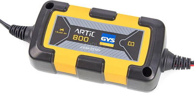 GYS Ladegerät Batterieladegeräte Kfz automatisches Ladegerät speziell für 12V-Batterien von Motorräd