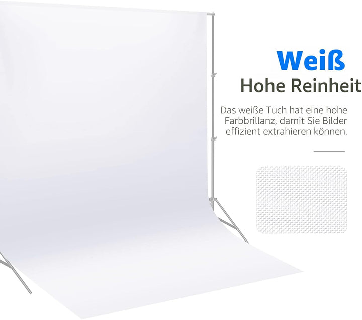 Neewer 2,8 x 4 m Fotohintergrund für Fotostudio, 2,8 x 4 m, Hintergrund aus Polyester, Hintergrund N