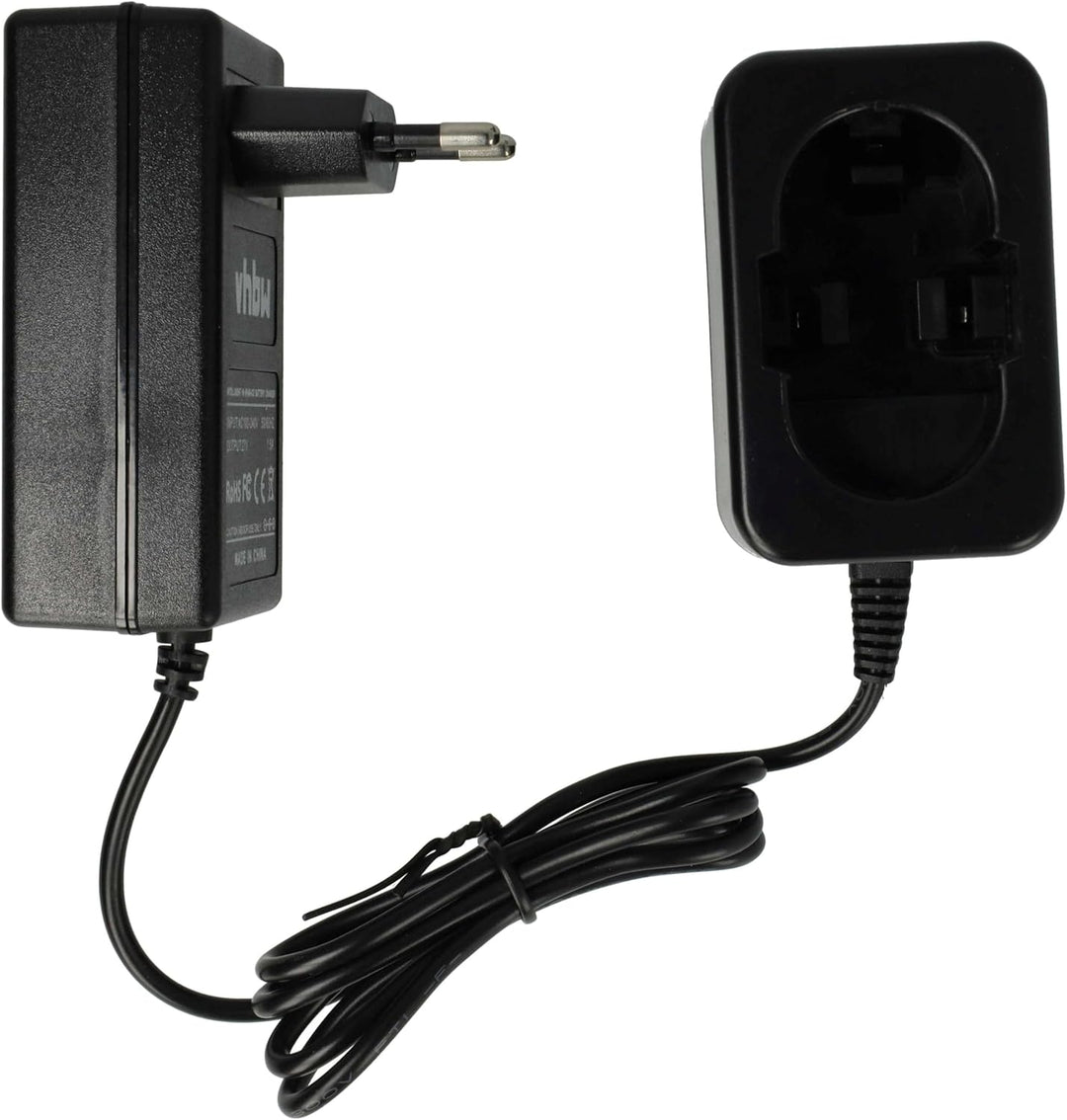 vhbw Ladegerät kompatibel mit Bosch GBM 9.6VES-1 | GBM 7.2 VE-1, GBM 7.2 VES-2, GBM 7.2, GBM 12VESP,