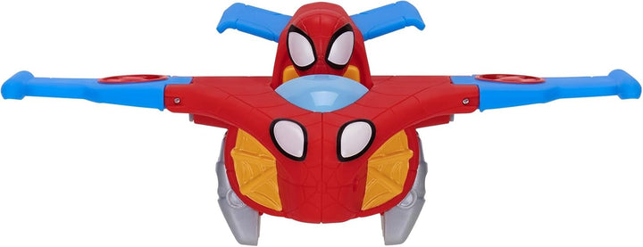 Jazwares Spidey und Seine Super-Freunde SNF0323 - Team Up Fahrzeug, Kombination aus Hulk Fahrzeug &amp;