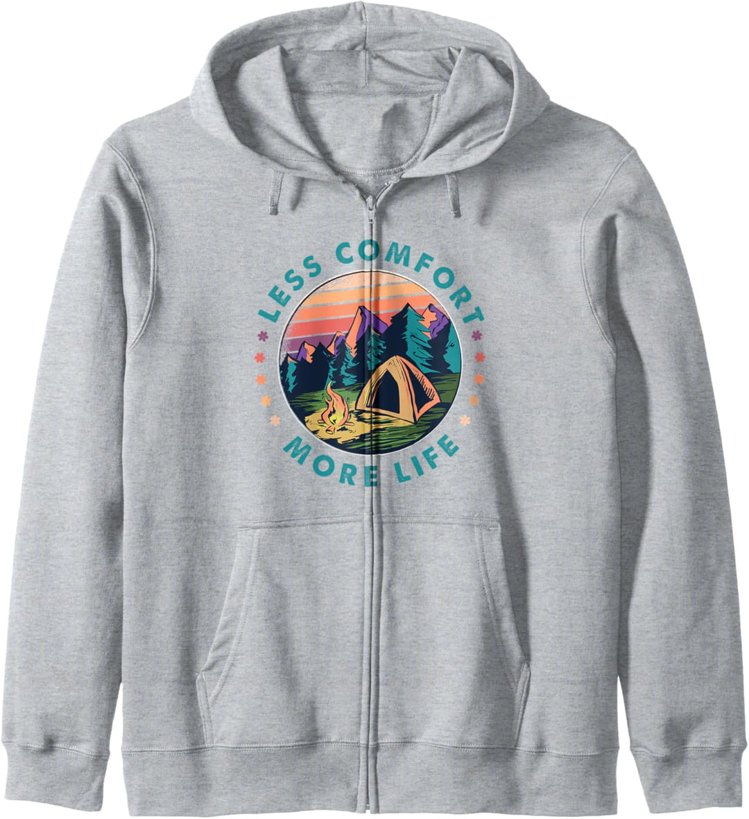 MORE LIFE Camping Zelt Outdoor Bonfire Mountain Explorer Kapuzenjacke