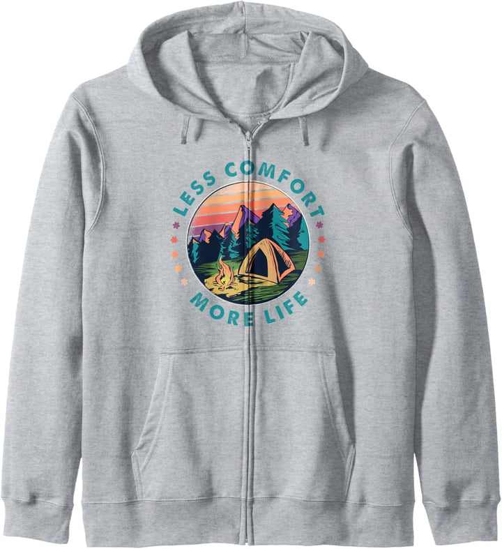 MORE LIFE Camping Zelt Outdoor Bonfire Mountain Explorer Kapuzenjacke