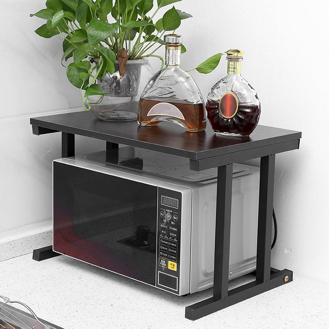 Cocoarm Mikrowelle Regal Mikrowellenständer für Küche und Arbeitsplatte Mikrowellenhalter Küchenrega