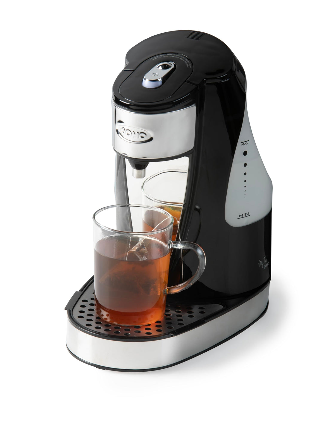 Domo DO482WK My Tea Wasserkocher, Kunststoff, 1.5 liters, Edelstahl, Weiss Höhe, 29 cm, Breite 16,5