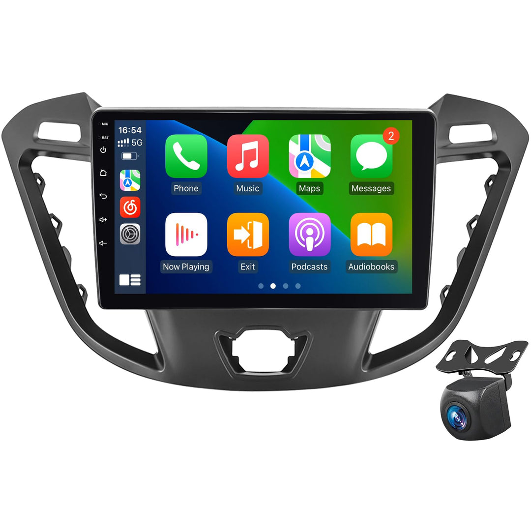 Upgrade Autoradio für Ford Transit Tourneo Custom 2013–2021, 9 Zoll Android Radio 2+64G, Wireless Ca