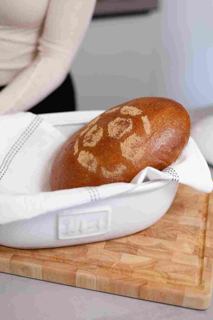 Brottopf Keramik oval Steingut Carl Tode Brotkasten 36,5x25x20 Steintopf