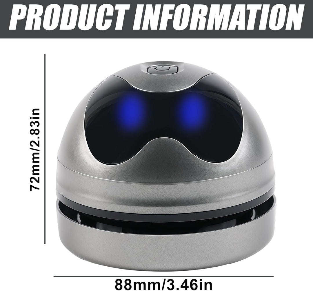 Tischstaubsauger: USB Wiederaufladbar Mini Staubsauger, Tragbar Kabellos Tisch Staubsauger mit 120 M
