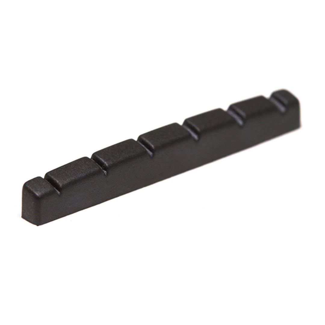 graph tech GT PT 5042 00Tusq XL (42 mm) Flat Bottom Strat Nut schwarz Einzelbett, Einzelbett