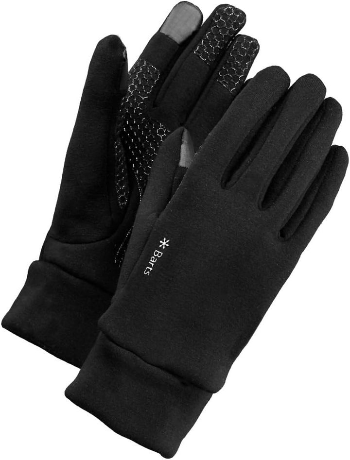 Barts Fleece Handschuhe Powerstretch Touch unisex S-M Schwarz, S-M Schwarz