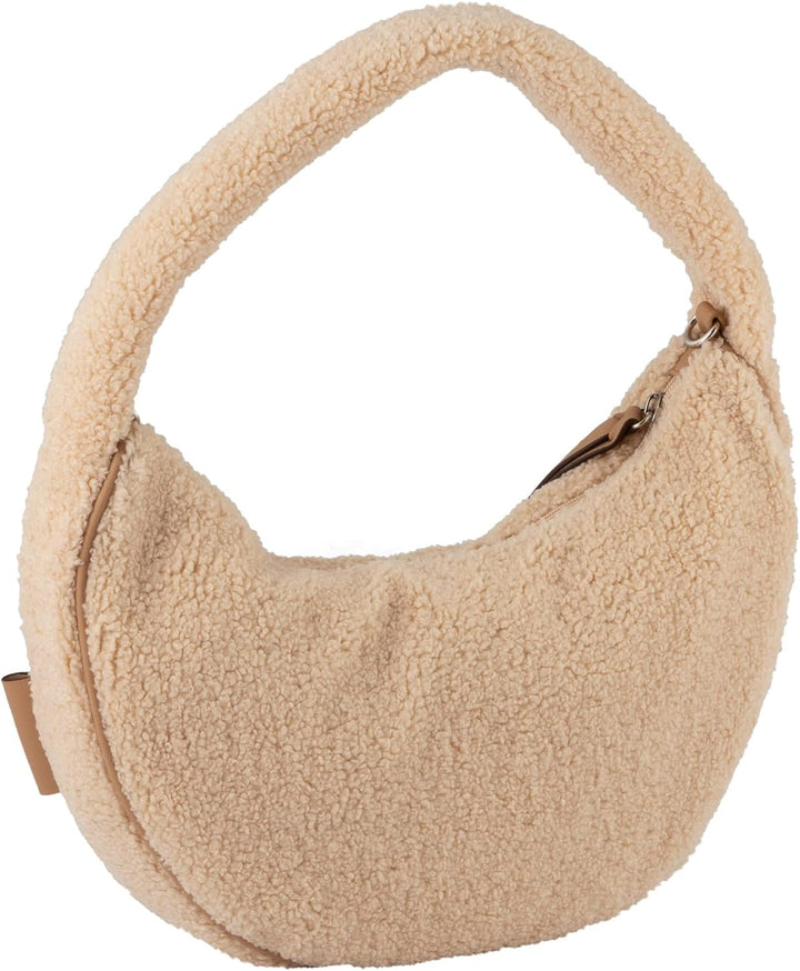 TOM TAILOR bags Ginny Damen Schultertasche Handtasche Klein Mixed Beige Einheitsgrösse, Mixed Beige