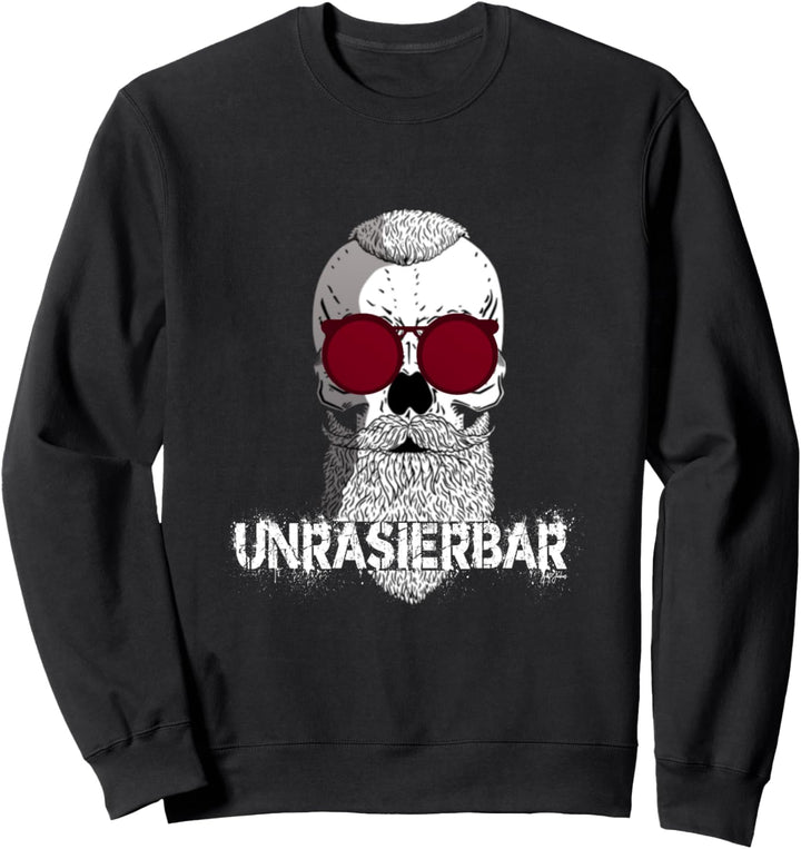 Unrasierbar Bart Bärtiger Bärtig Bartträger Sweatshirt